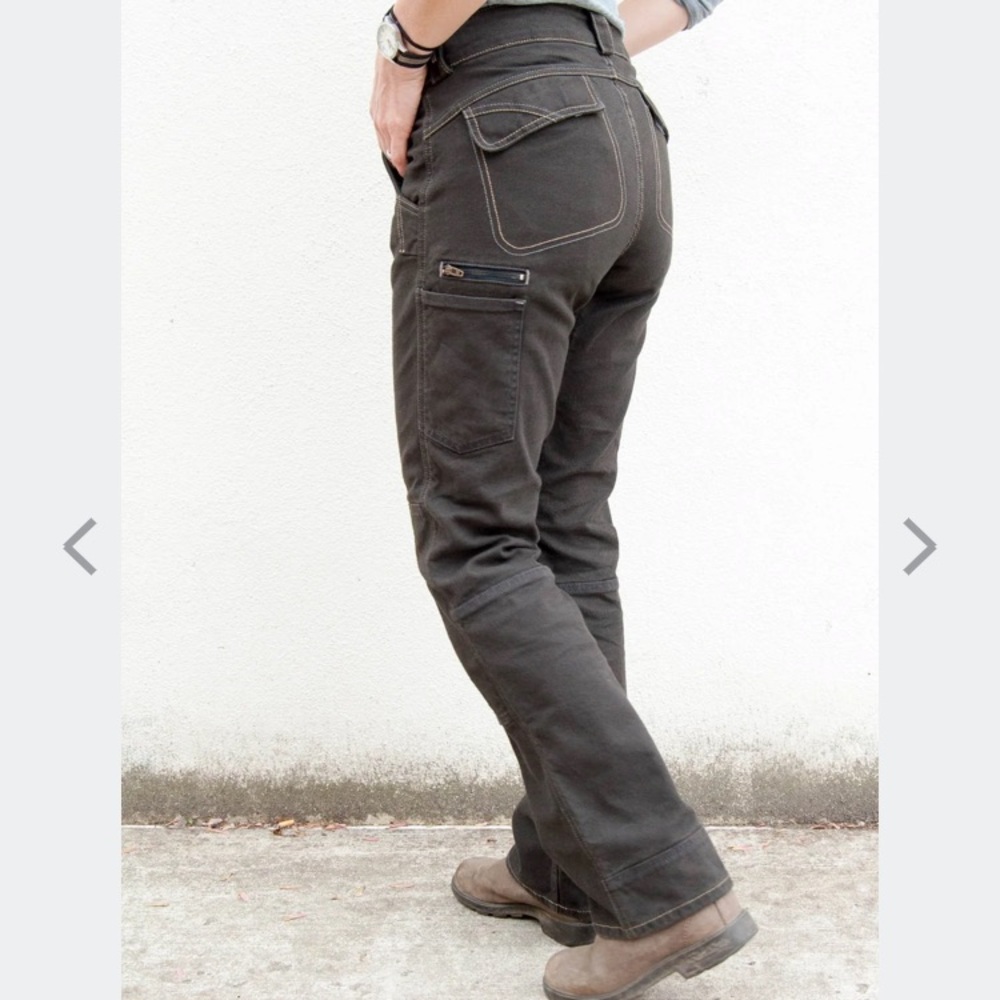 Dovetail Day Construct pant in Brown Canvas